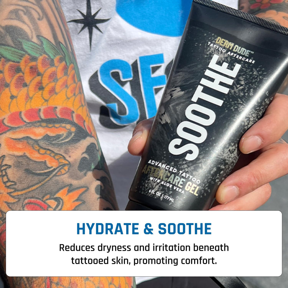 Derm Dude Non-greasy formula absorbs quickly, leaving no sticky residue