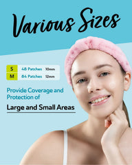 DERMA ANGEL hydrocolloid patch close-up highlights secure adhesion