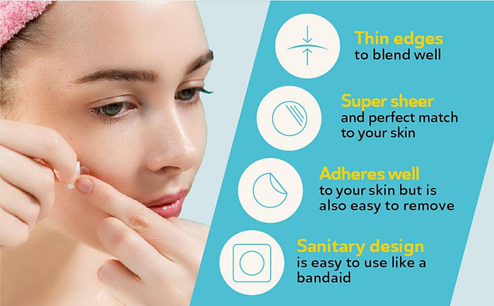 DERMA ANGEL waterproof skin patch stays in place during activities