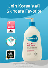 Derma B Daily Moisture cream texture highlights non-greasy finish