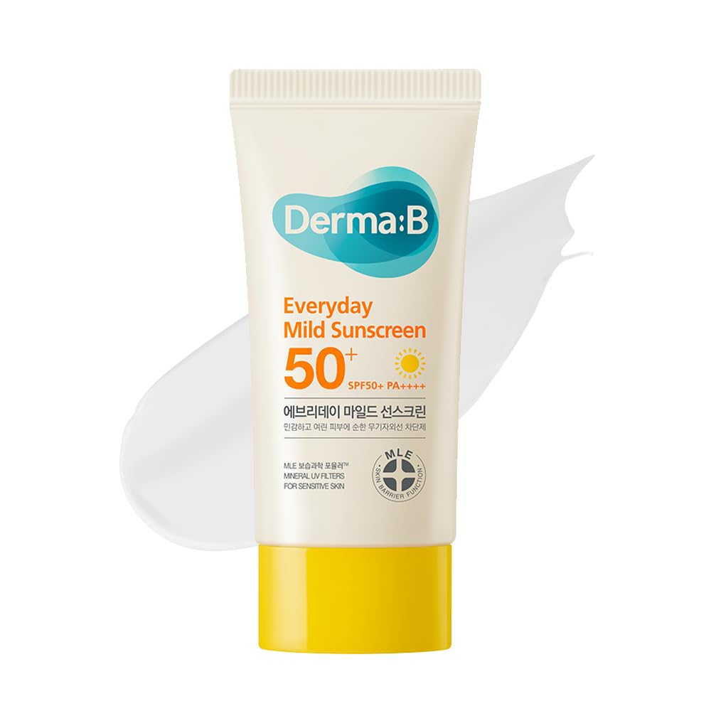 Derma B Everyday Mild Sunscreen front view shows portable daily protection.
