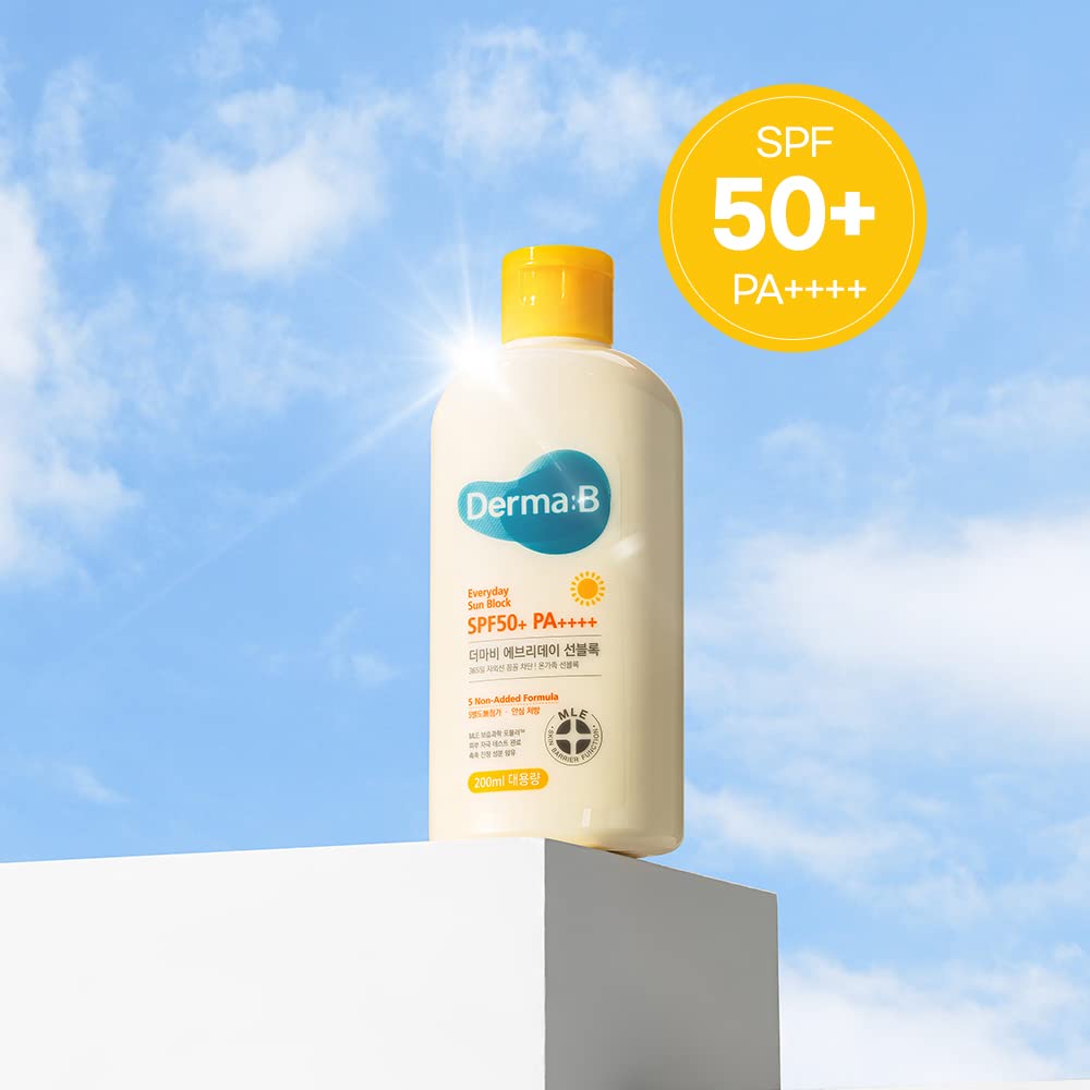 Derma B Everyday Sun Block leaves no white cast