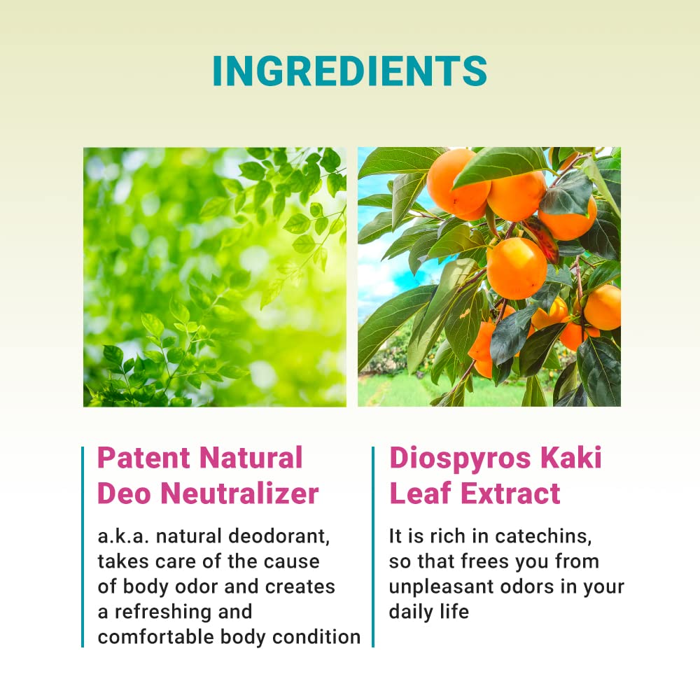 Derma B natural deodorant cream application neutralizes odor gently.