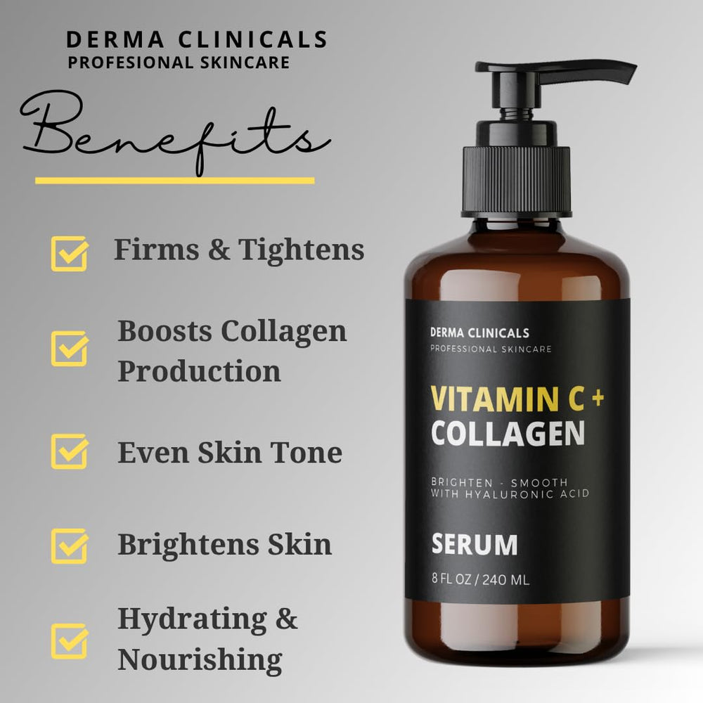 Derma Clinicals dropper releasing serum for quick absorption and smooth skin feel