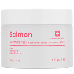 DERMA:D PDRN Ampoule Cream bottle close-up showing rich nighttime hydration