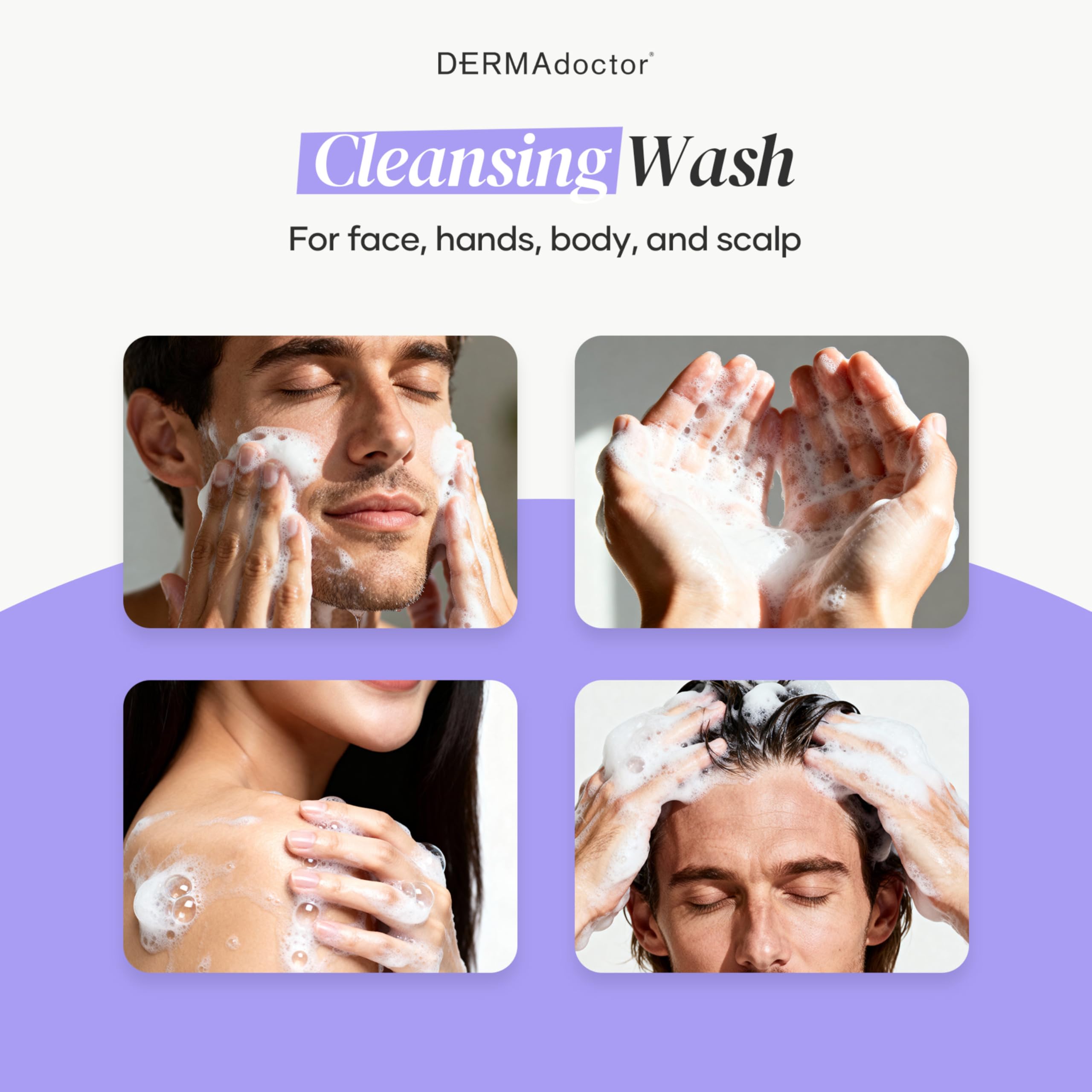 DERMAdoctor 2percent Pyrithione Zinc close-up — targeted anti-itch action.