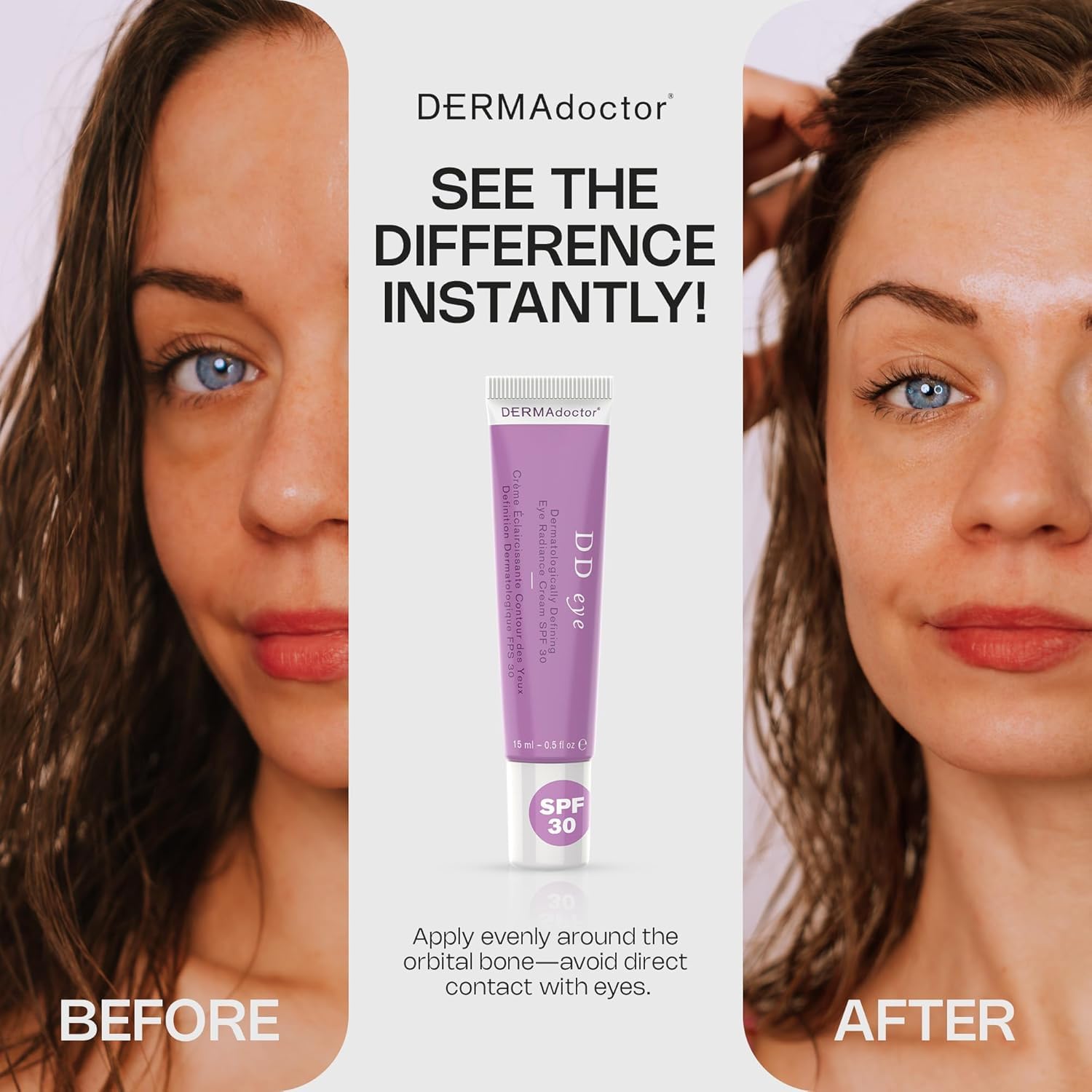 DERMAdoctor formula includes ceramides and antioxidants to support resilience and comfort.