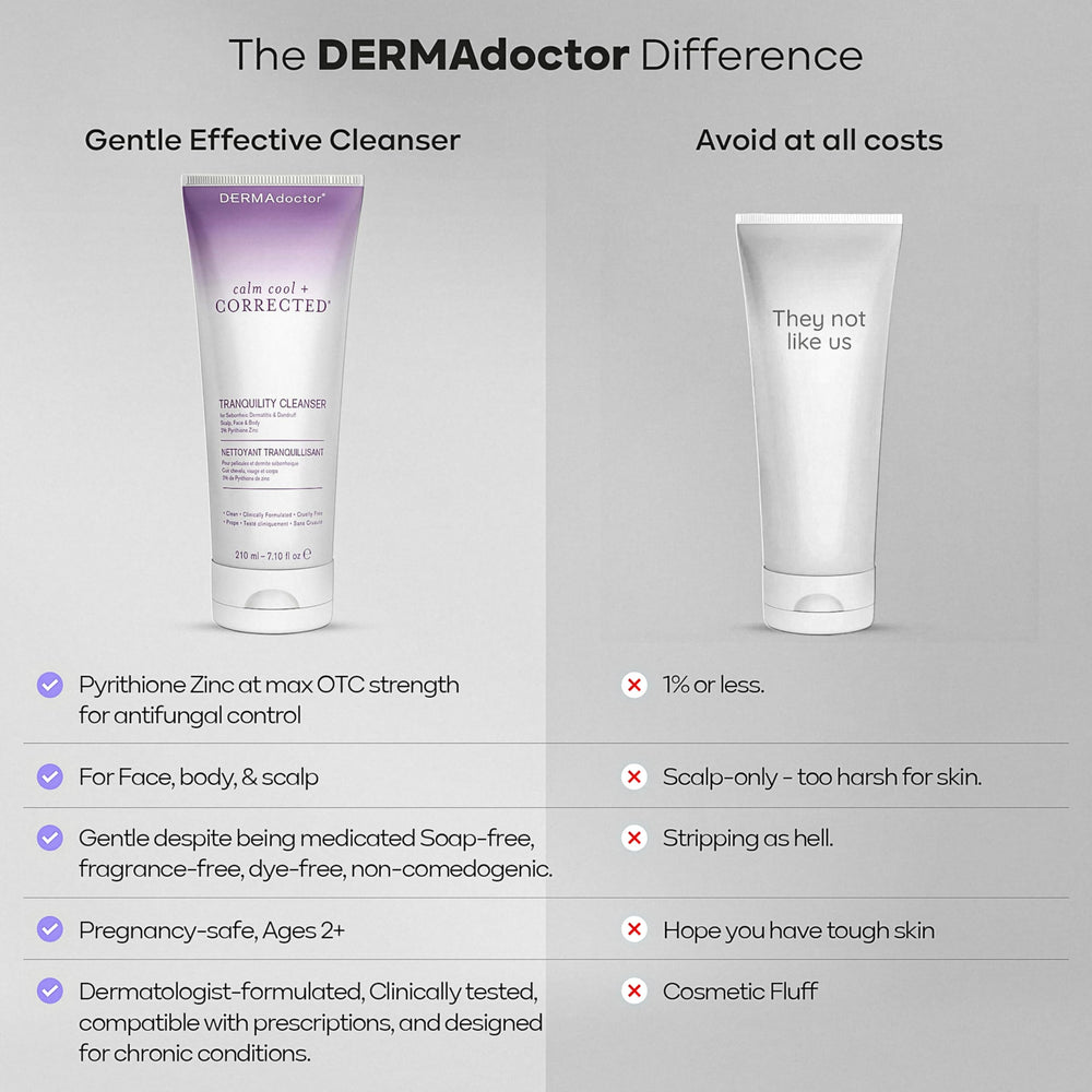 DERMAdoctor Pregnancy-safe label — skin-friendly routine.