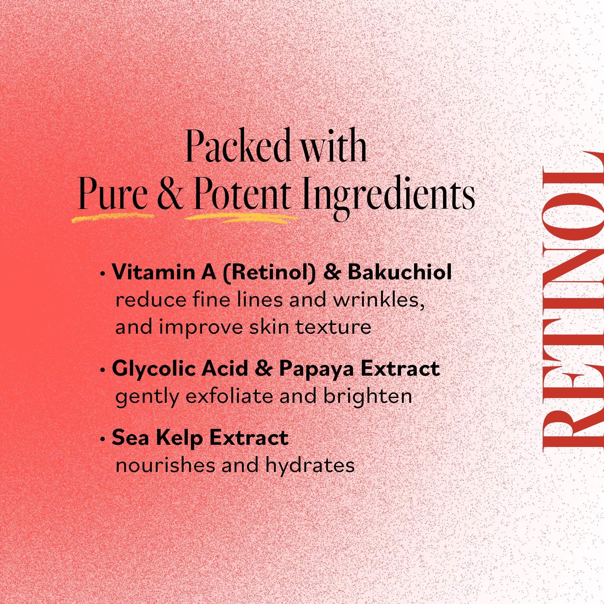 Papaya-rich Derma E cleanser gently exfoliates for a brighter, softer complexion.