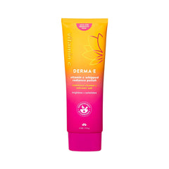 DERMA E vitamin C whipped radiance polish jar for brightening exfoliation