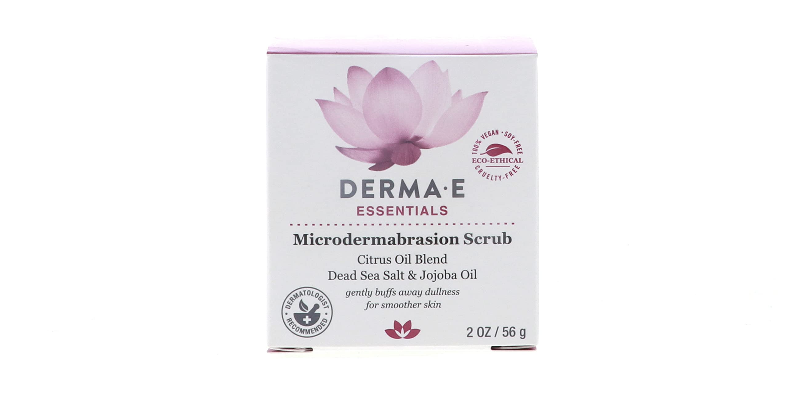 Derma E Microdermabrasion Scrub ready for weekly exfoliation at home.
