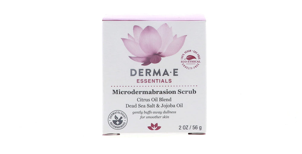 Derma E Microdermabrasion Scrub ready for weekly exfoliation at home.