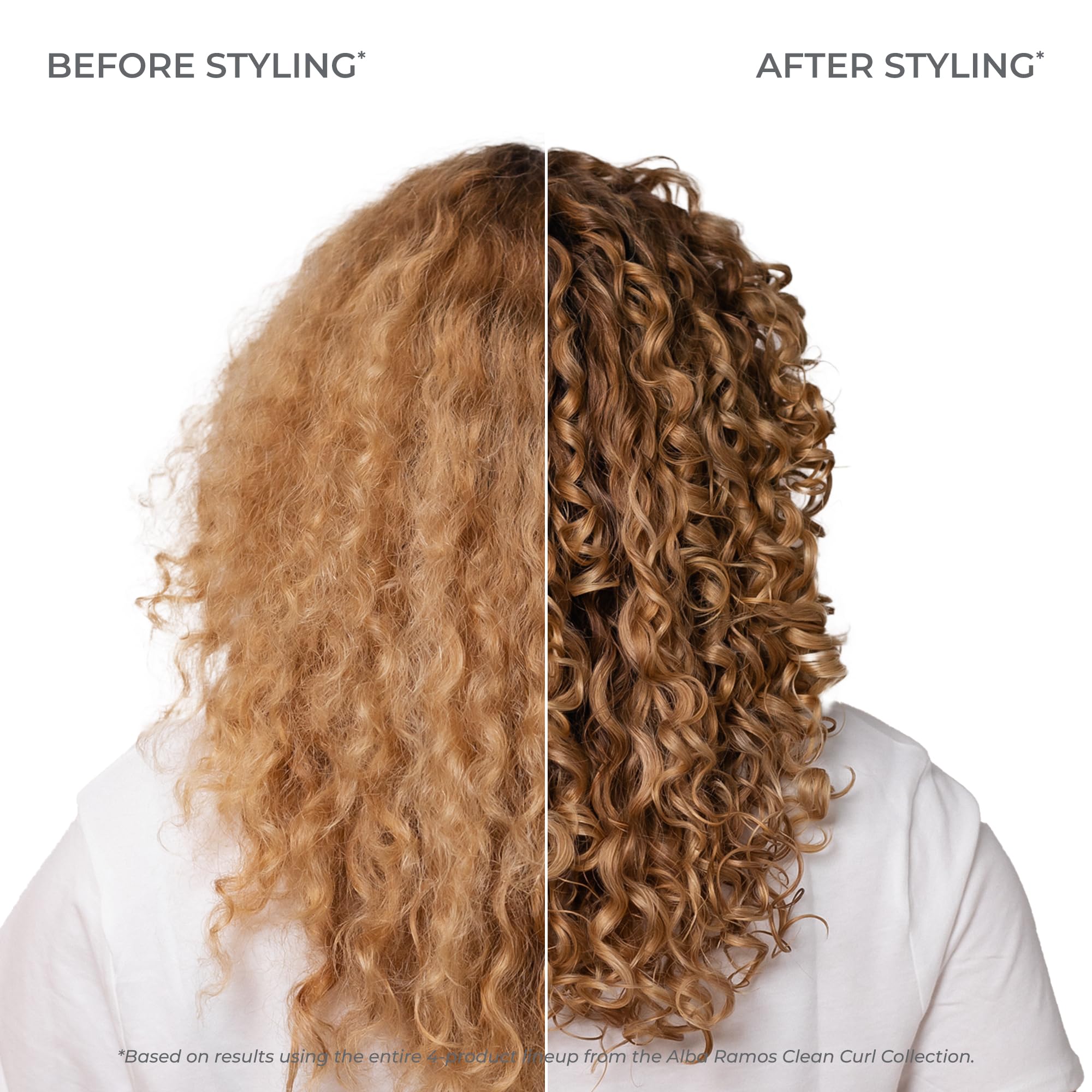 Derma E Ramos Curl Repair Deep Treatment being applied to curls during routine