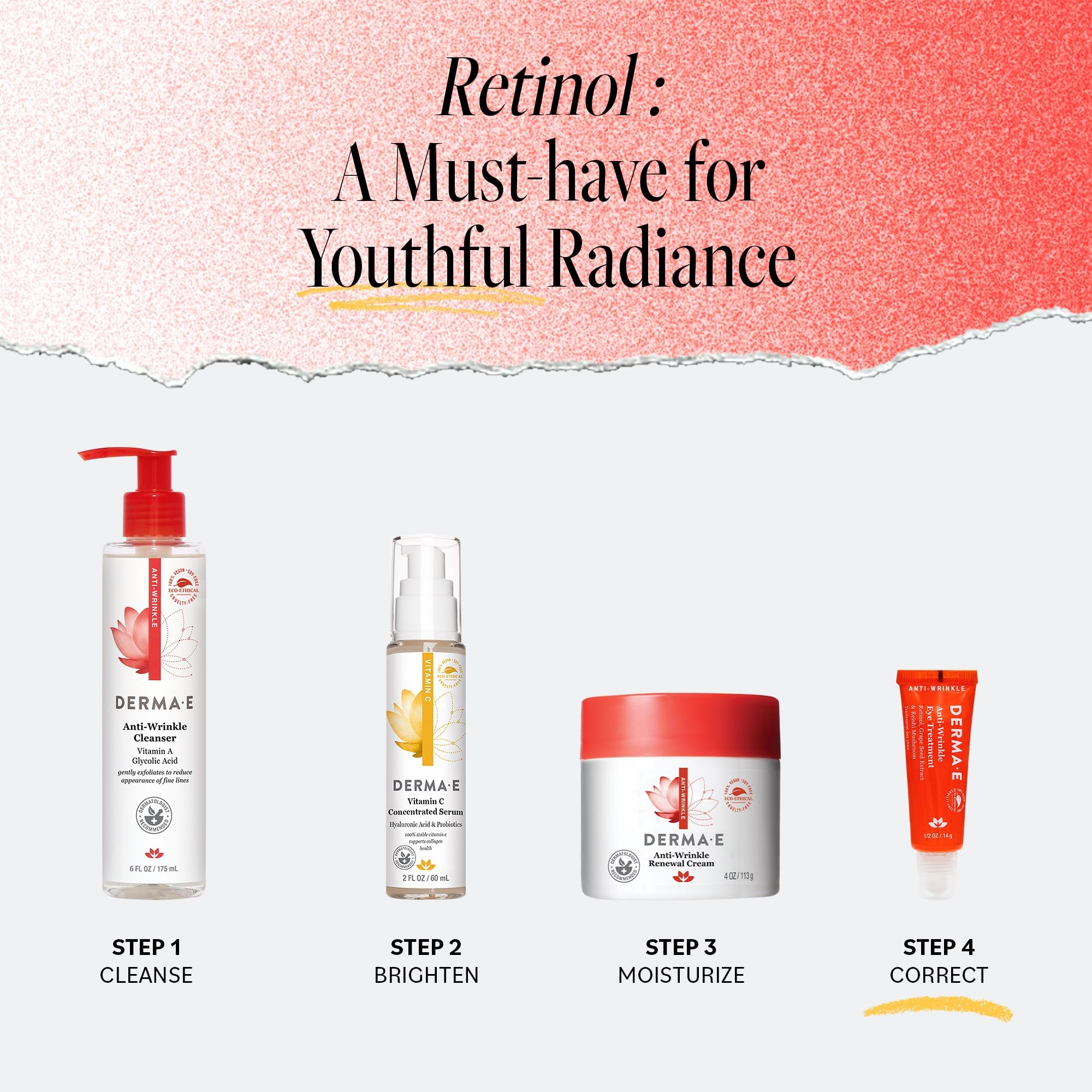 Reishi Mushroom Extract provides gentle moisture around eyelids and under-eye