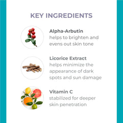 Close-up of Derma E label on Brightening Cream highlighting natural ingredients.