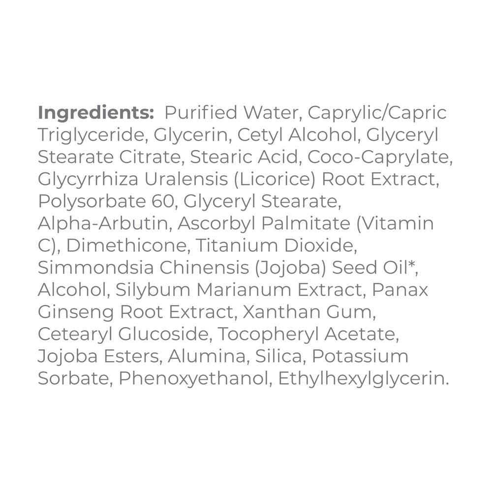 Close-up of the cream’s smooth, lightweight texture for daily application.