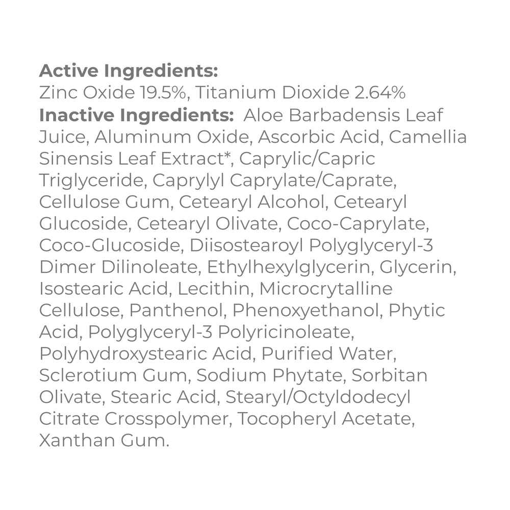 Derma E Sun Defense fragrance-free formula absorbed quickly.