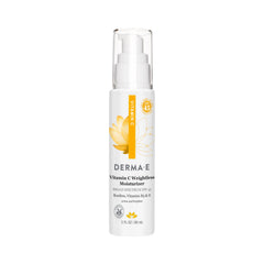 Derma E Vitamin C Weightless Moisturizer SPF 45 bottle showing lightweight texture and sun protection