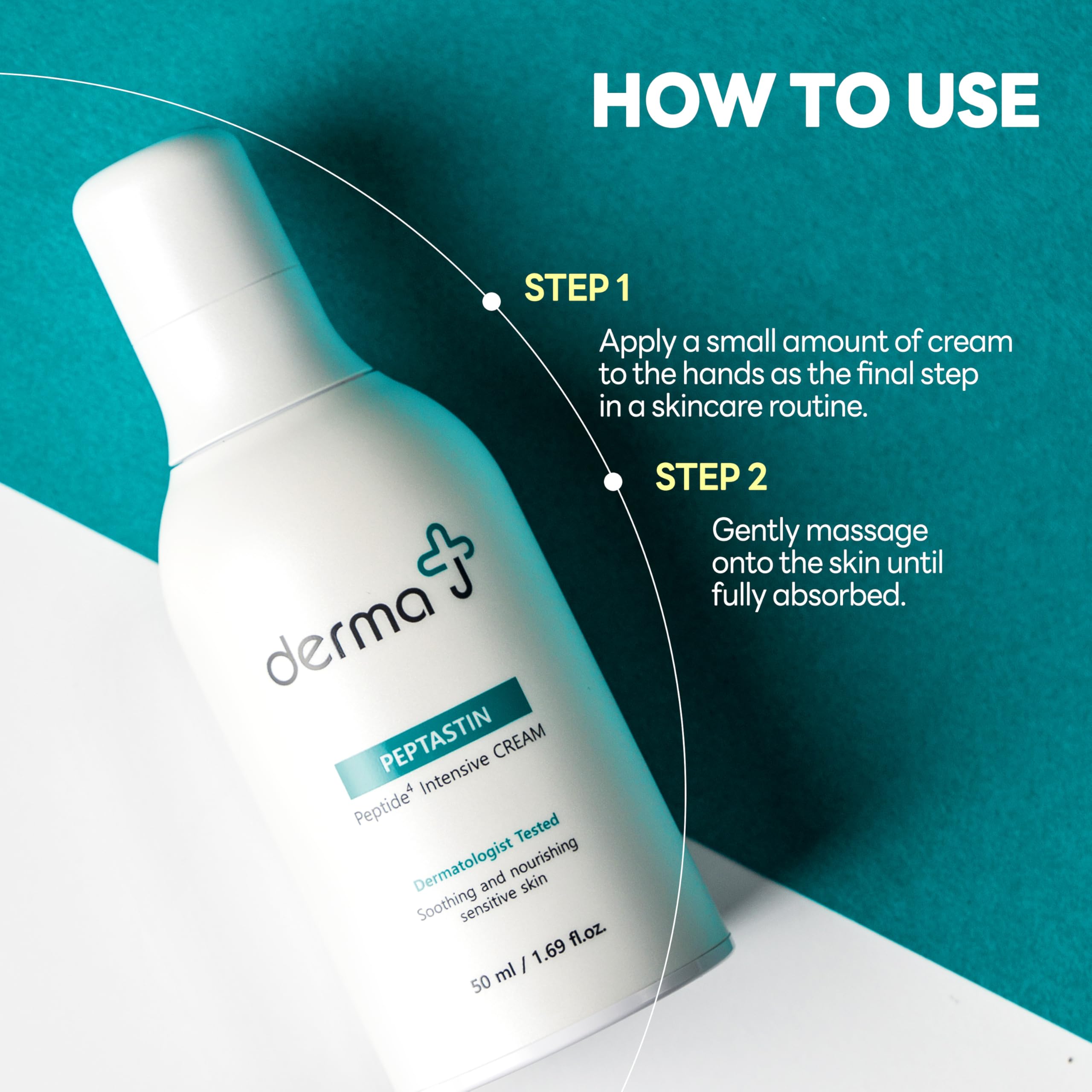 Derma J Premium Face Cream shown after a treatment routine