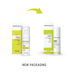Dermaceutic K Ceutic texture close-up shows silky, soothing post-procedure care for sensitive skin
