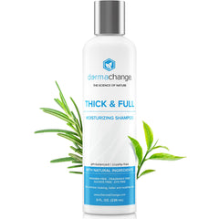 DermaChange Hair Shampoo bottle front showing sulfate-free formula for color-treated hair