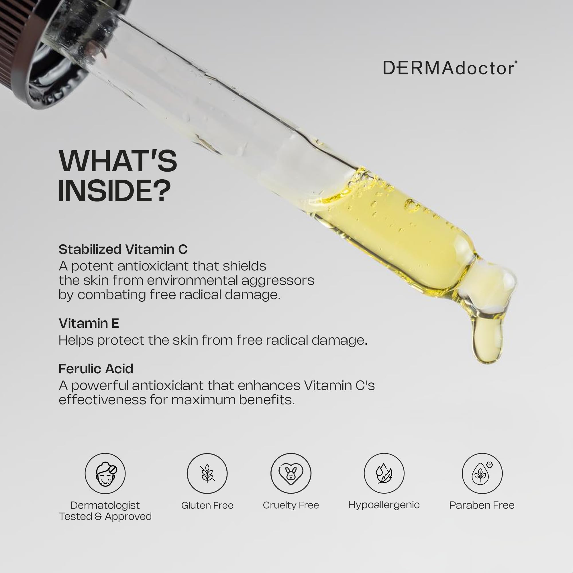 DERMADoctor visual concept of correcting dark spots and tone.