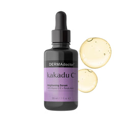 DERMADoctor Vitamin C Serum bottle for daily brightening and hydration.