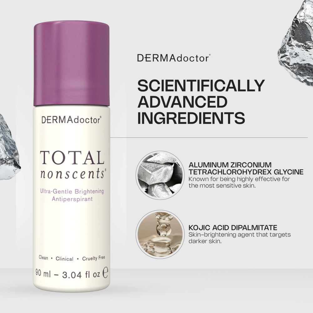 DERMAdoctor daily-use roll-on for men and women provides comfortable underarm protection.