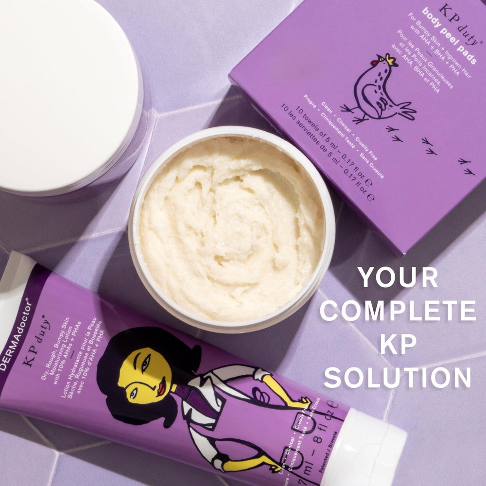 DERMAdoctor KP Bump Eraser visible skin improvement close-up