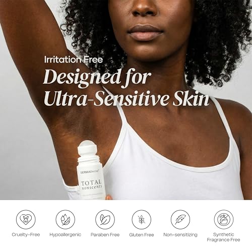 DERMAdoctor odor-wetness-control formula promises all-day freshness and residue-free wear.