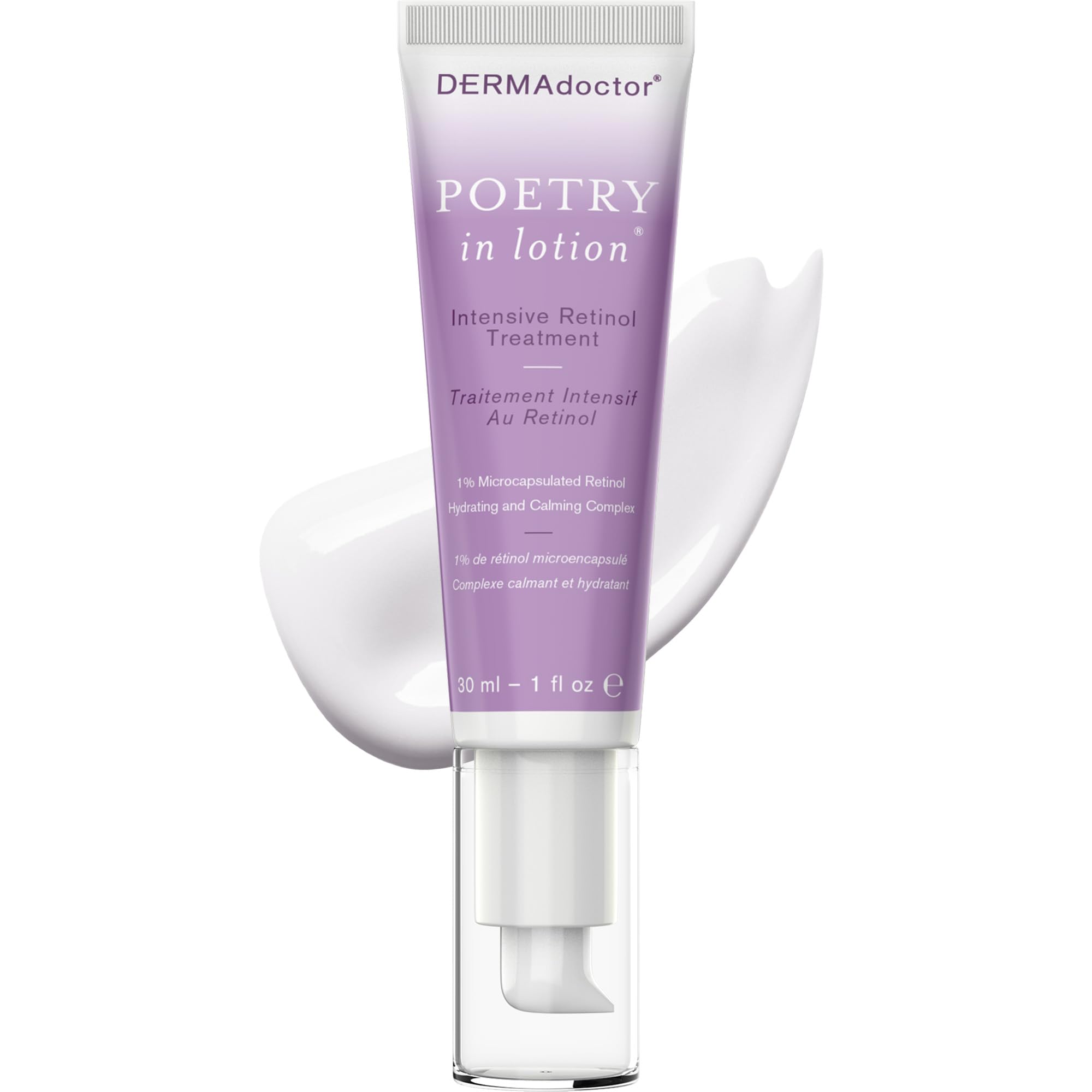 DERMAdoctor retinol 1% microencapsulated bottle for smoother skin and hydration