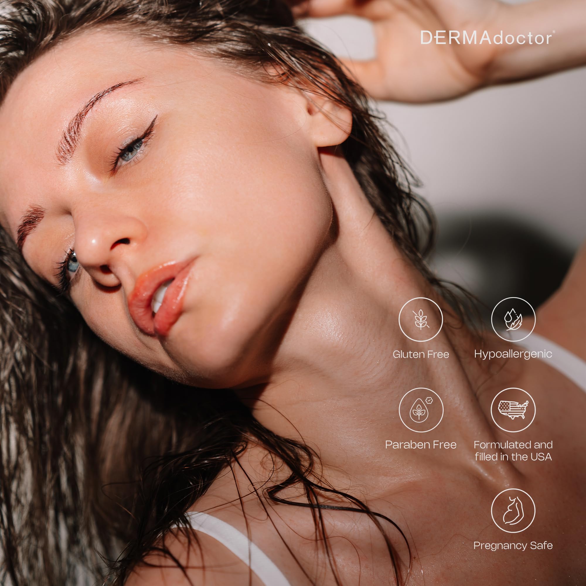 DERMAdoctor Serum Silky Texture ensures smooth layering under moisturizer.