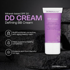 DERMAdoctor universal tint swatches on skin for even tone.