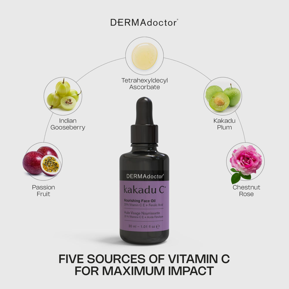 DERMAdoctor Vitamin C Oil with Marula Oil, silky texture and quick absorption