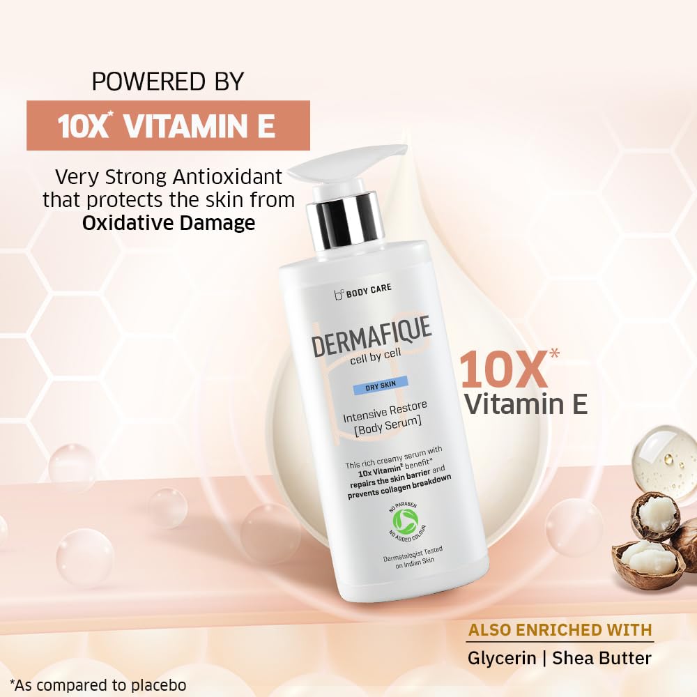 Dermafique Dermatologist-tested seal signaling trusted skincare credentials.