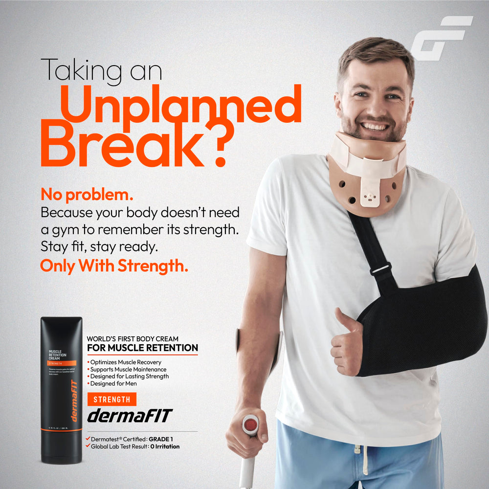 dermaFIT Strength Muscle Maintenance Cream menthol sensation delivers a refreshing cool feel.