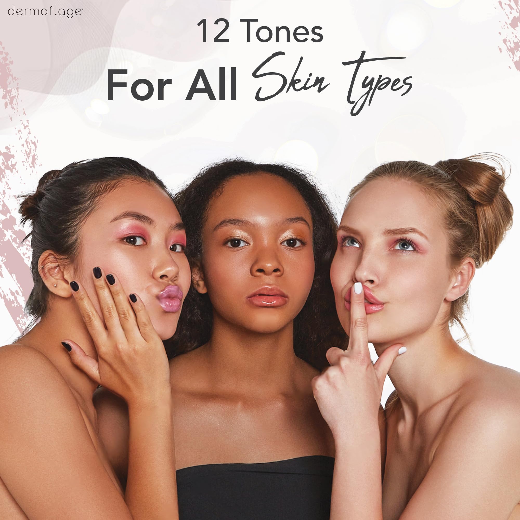 Dermaflage concealer helps minimize the appearance of dark circles with hydration