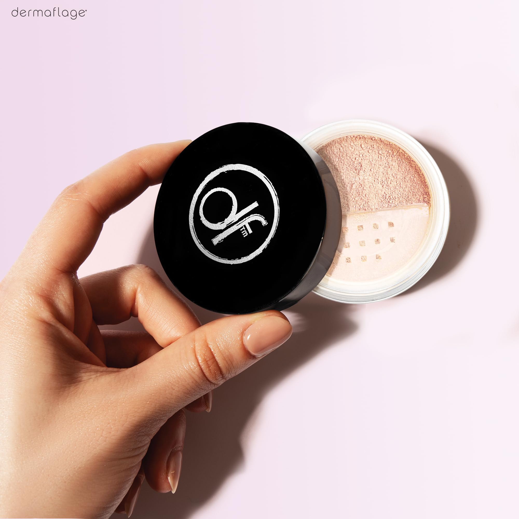 Dermaflage natural-look makeup look demonstrates versatile day-to-night wear.