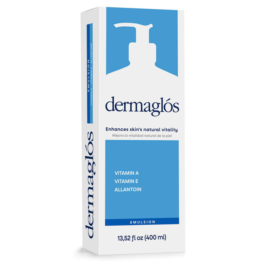Dermaglós lotion promotes deep hydration for soft, resilient skin
