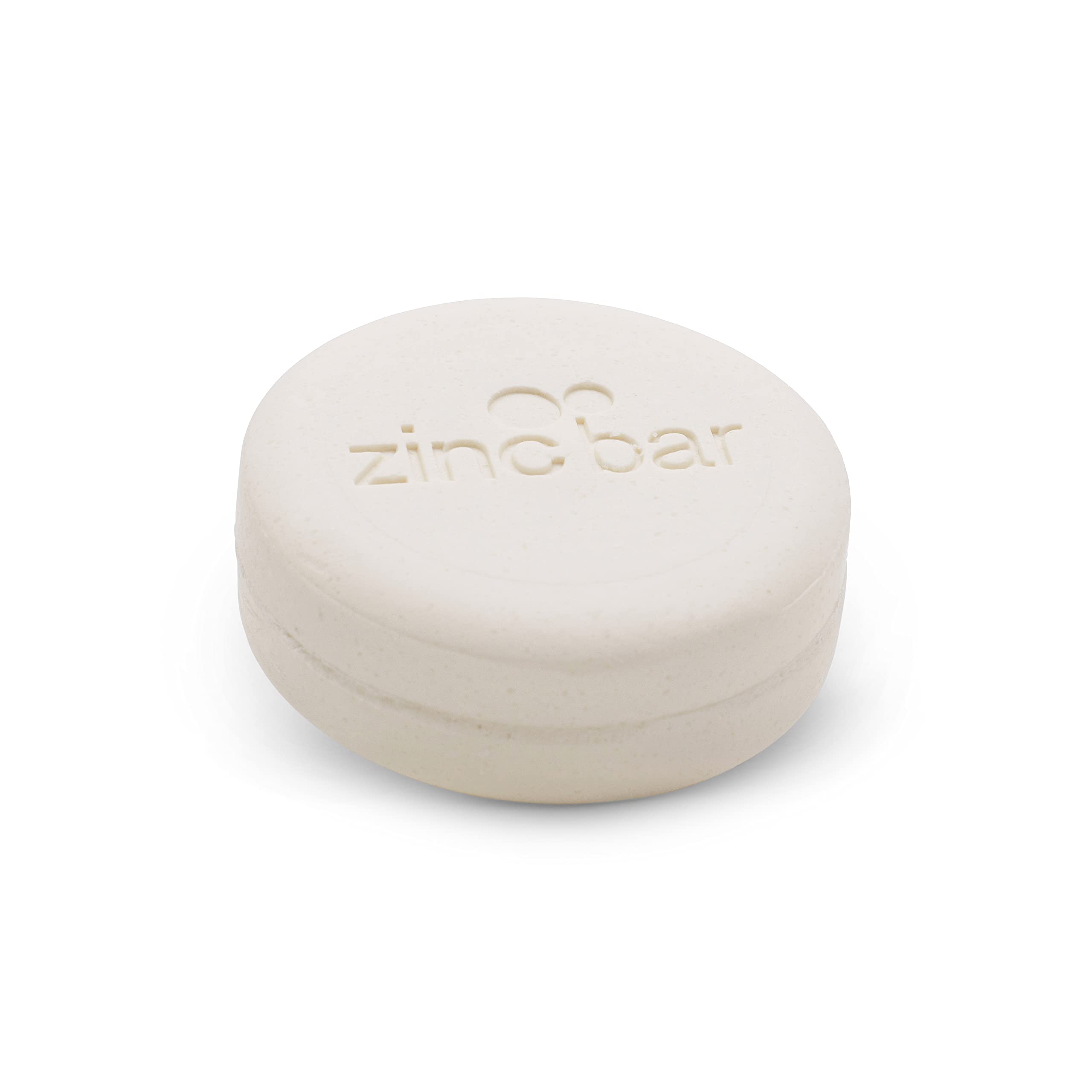 DermaHarmony peppermint shampoo bar texture demonstrating creamy lather