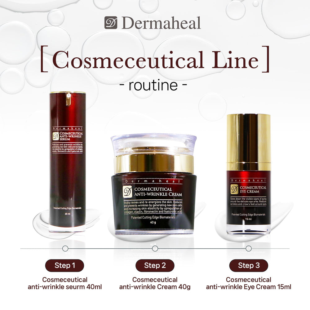 Dermaheal skin glow close-up depicting refreshed, hydrated mature skin.