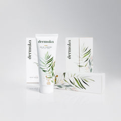 Dermaka Arnica application shown on skin with gentle touch