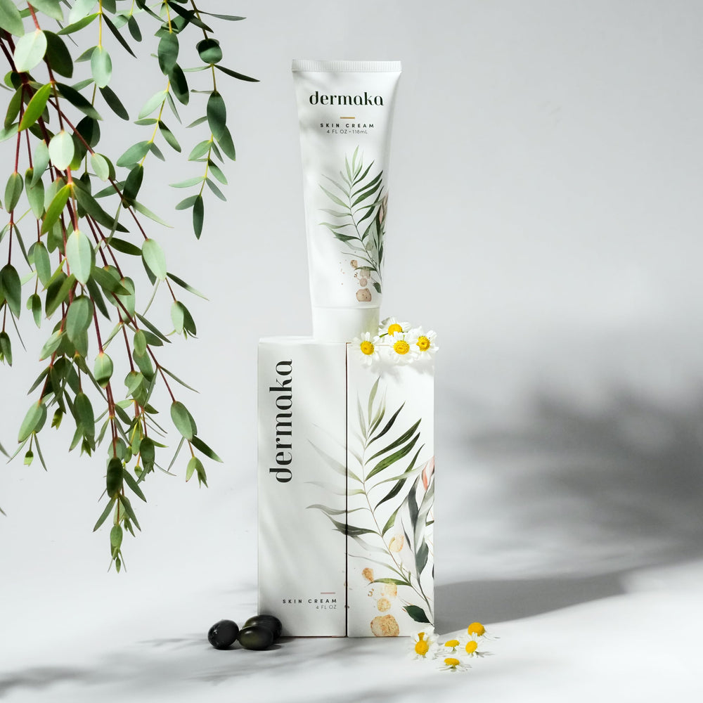 Dermaka close-up texture highlighting non greasy moisturizing feel