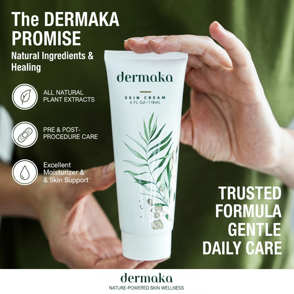 Dermaka pre and post procedure care use case on clean skin