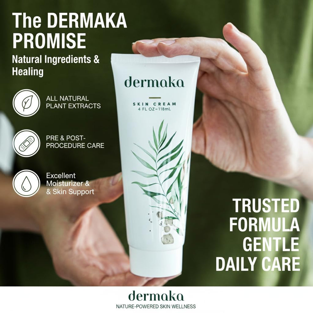 Dermaka pre and post procedure care use case on clean skin