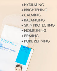DERMAL absorption technology demonstrates strong adhesion and no-rinse convenience.