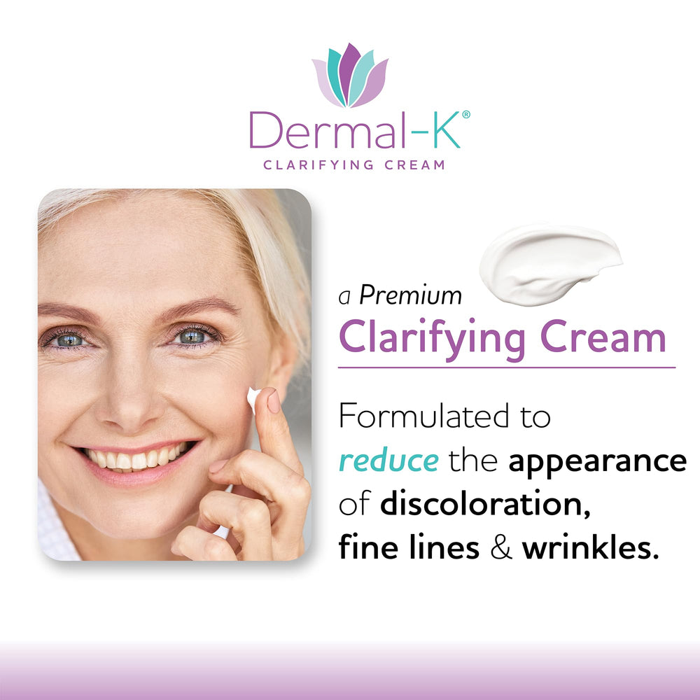 Dermal-K under-eye application demonstrates gentle care for puffiness and dark circles
