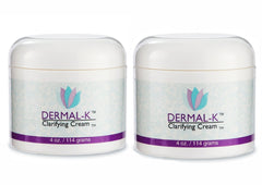Dermal-K Vitamin K Cream jar showcases hydrating texture for radiant skin