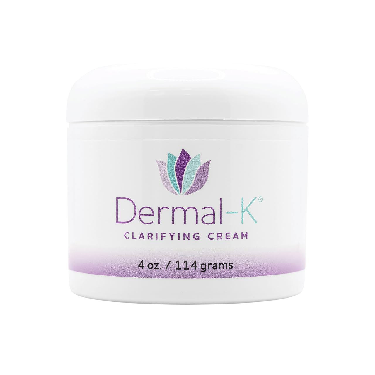 Dermal-K Vitamin K Cream bottle 4 oz showing daily hydration and antioxidant support