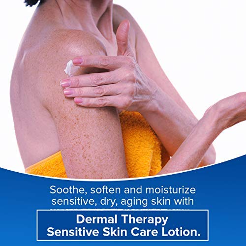 Dermal Therapy fast-absorbing moisturizer closeup suggests long-lasting hydration without heaviness.